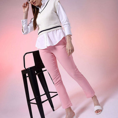 Women Solid Trouser