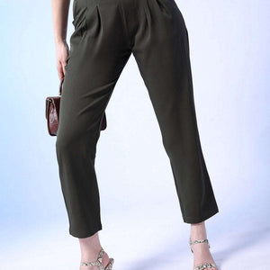 Women Solid Trouser