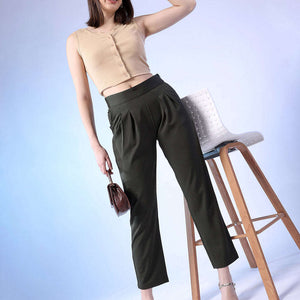 Women Solid Trouser