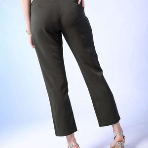 Women Solid Trouser