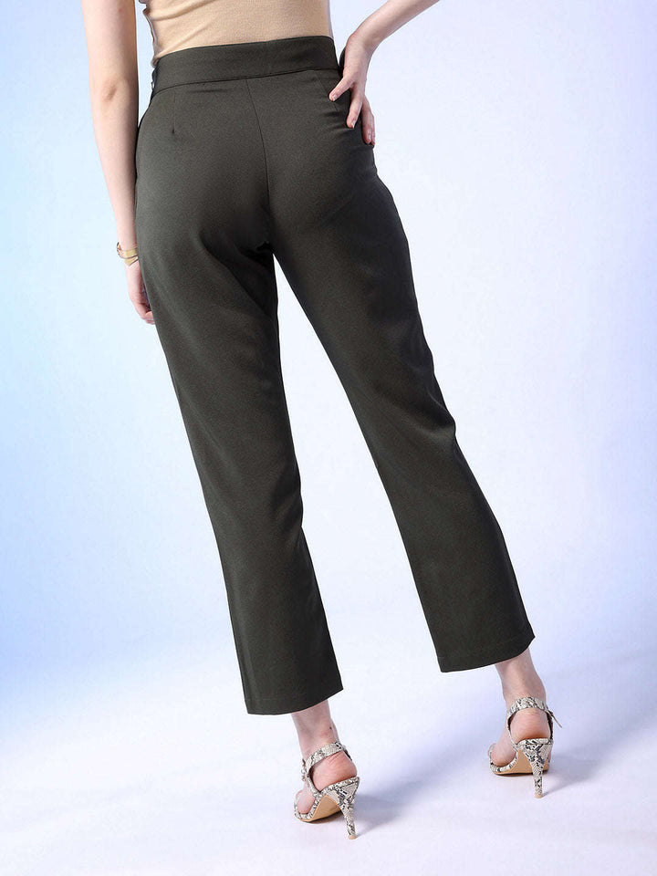 Women Solid Trouser