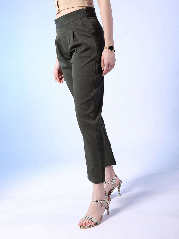 Women Solid Trouser