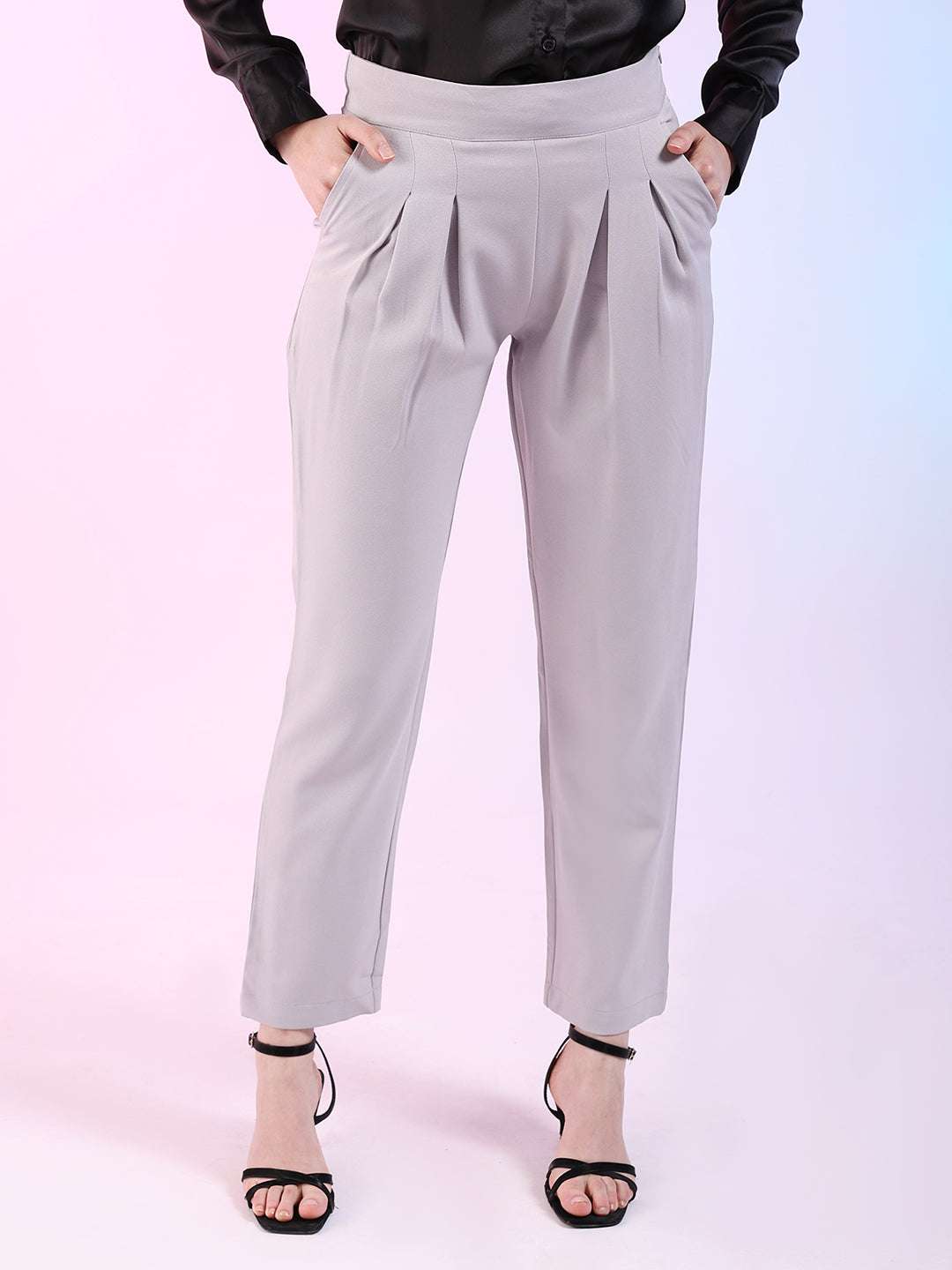 Women Solid Trouser