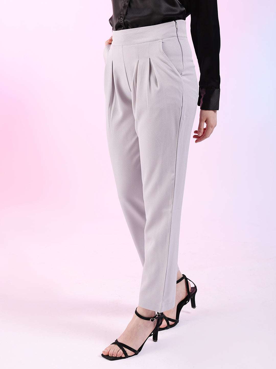 Women Solid Trouser