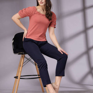 Women Solid Trouser