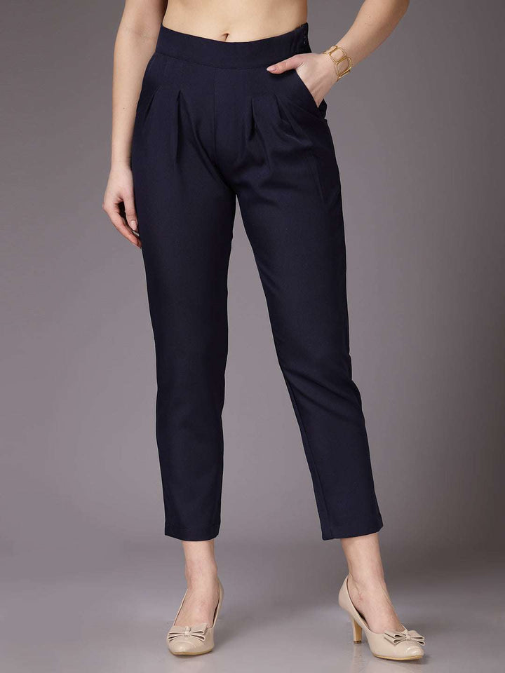 Women Solid Trouser