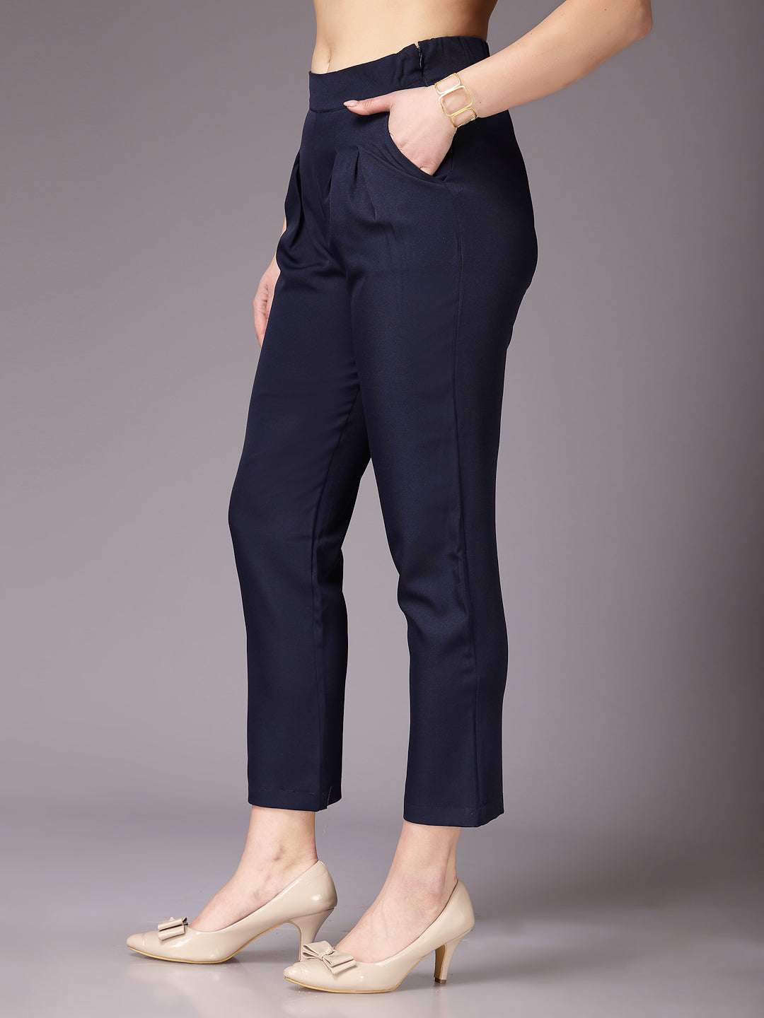 Women Solid Trouser