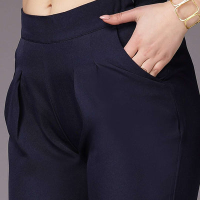 Women Solid Trouser