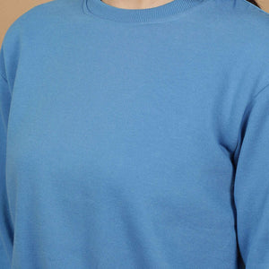 Women's Solid Regular Fit Sweatshirt