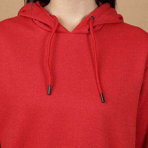 Women's Solid Regular Fit Sweatshirt