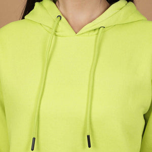 Women's Solid Regular Fit Sweatshirt