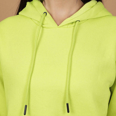 Women's Solid Regular Fit Sweatshirt