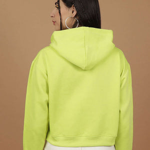 Women's Solid Regular Fit Sweatshirt