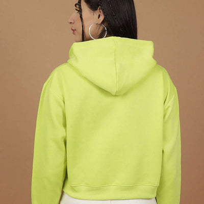 Women's Solid Regular Fit Sweatshirt