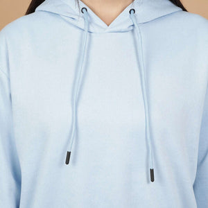 Women's Solid Regular Fit Sweatshirt