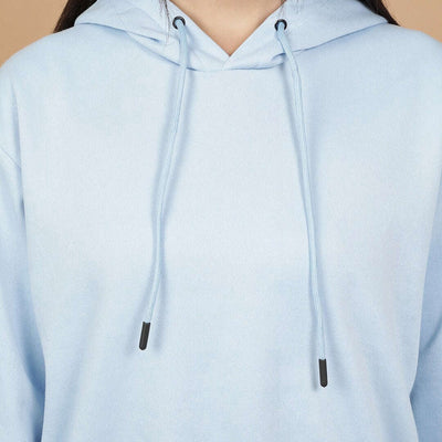 Women's Solid Regular Fit Sweatshirt