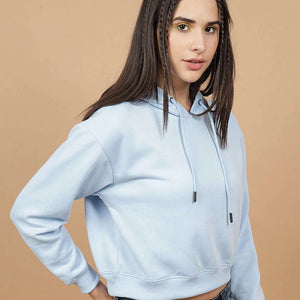 Women's Solid Regular Fit Sweatshirt