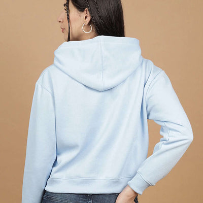 Women's Solid Regular Fit Sweatshirt