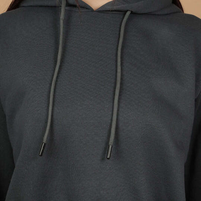 Women's Solid Regular Fit Sweatshirt