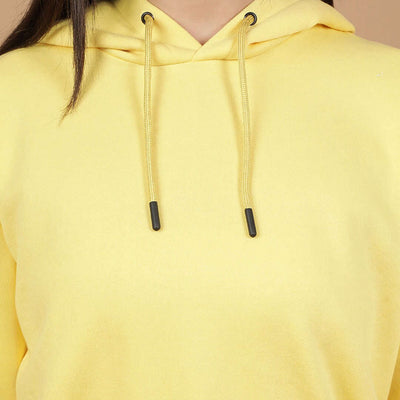 Women's Solid Regular Fit Sweatshirt