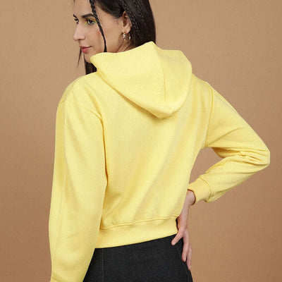 Women's Solid Regular Fit Sweatshirt