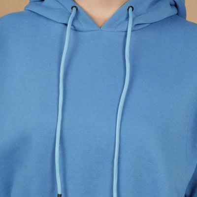 Women's Solid Regular Fit Sweatshirt