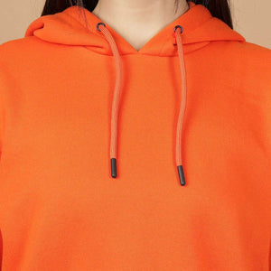 Women's Solid Regular Fit Sweatshirt