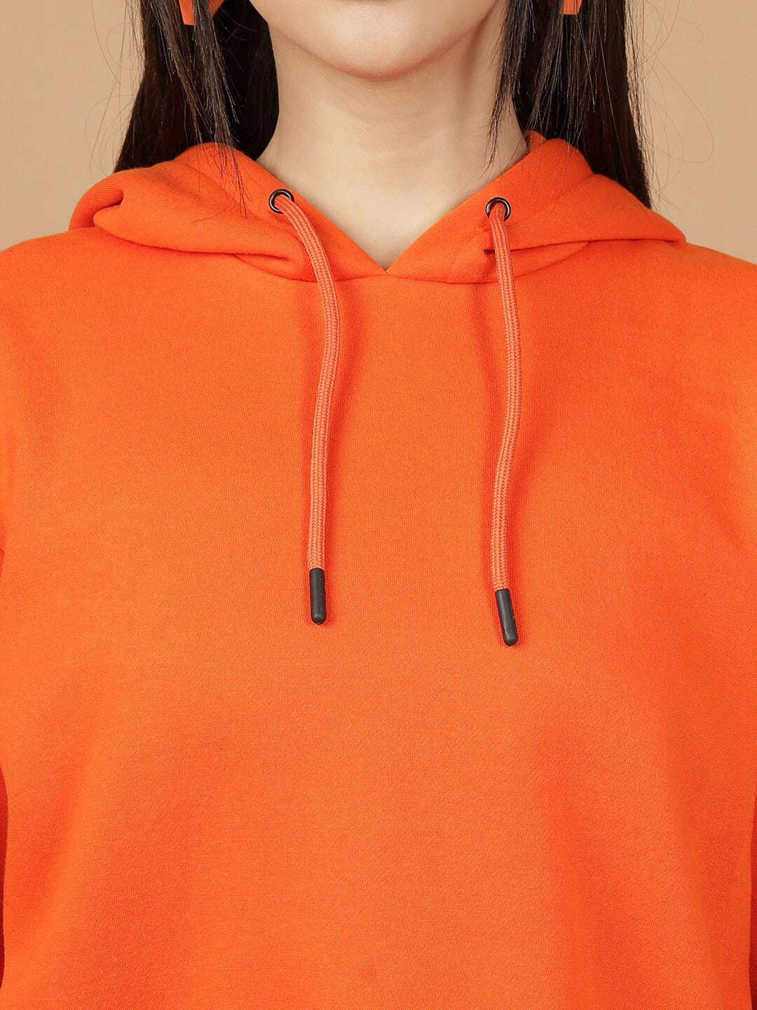 Women's Solid Regular Fit Sweatshirt