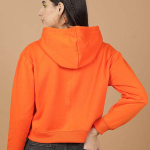 Women's Solid Regular Fit Sweatshirt