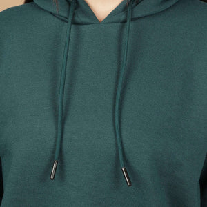 Women's Solid Regular Fit Sweatshirt