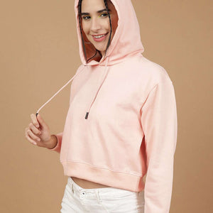 Women's Solid Regular Fit Sweatshirt