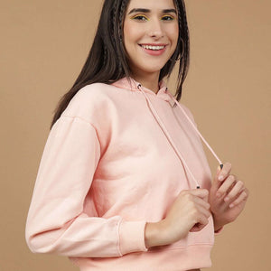 Women's Solid Regular Fit Sweatshirt