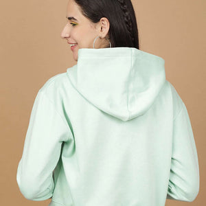 Women's Solid Regular Fit Sweatshirt