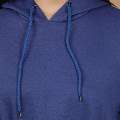 Women's Solid Regular Fit Sweatshirt