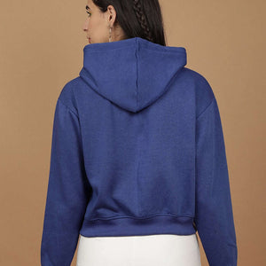 Women's Solid Regular Fit Sweatshirt