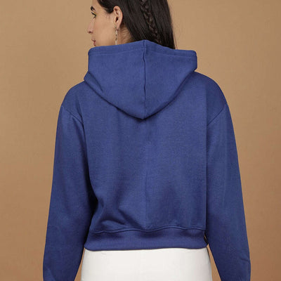 Women's Solid Regular Fit Sweatshirt