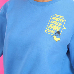 Women's Back Printed Regular Fit Sweatshirt