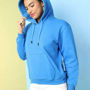 Women's Back Printed Regular Fit Sweatshirt