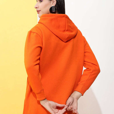 Women's Solid Regular Fit Sweatshirt