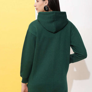 Women's Solid Regular Fit Sweatshirt