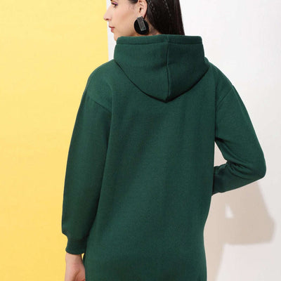 Women's Solid Regular Fit Sweatshirt