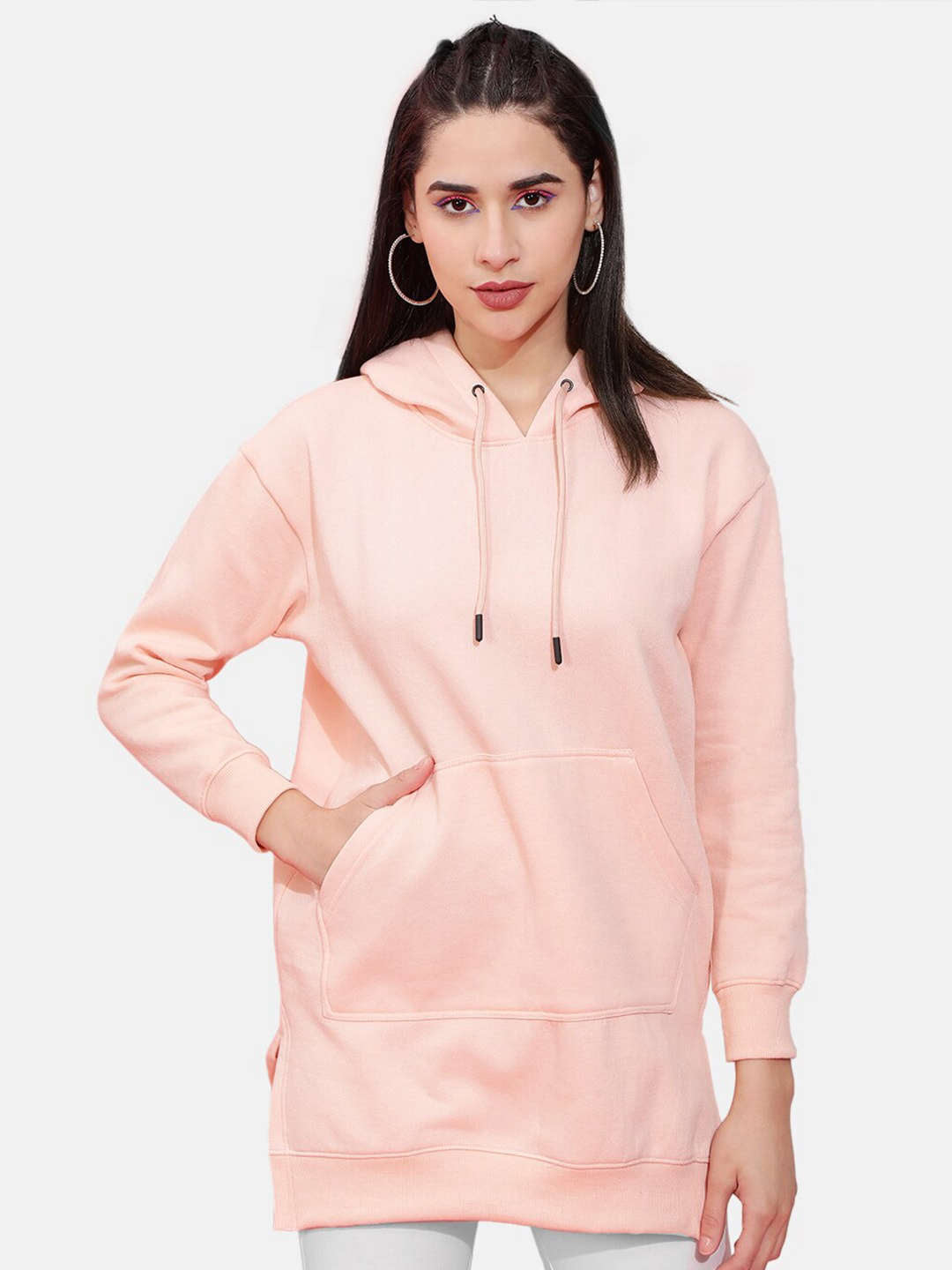 Women's Solid Regular Fit Sweatshirt
