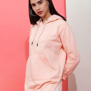 Women's Solid Regular Fit Sweatshirt