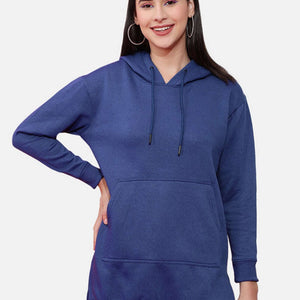Women's Solid Regular Fit Sweatshirt
