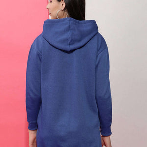Women's Solid Regular Fit Sweatshirt