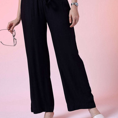 Women Solid Trouser