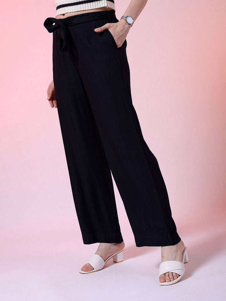 Women Solid Trouser