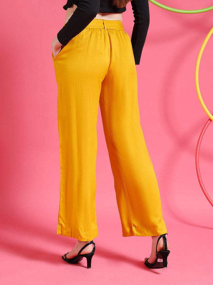 Women Solid Trouser