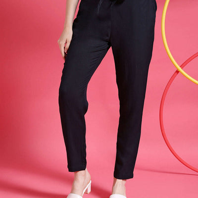 Women Solid Trouser