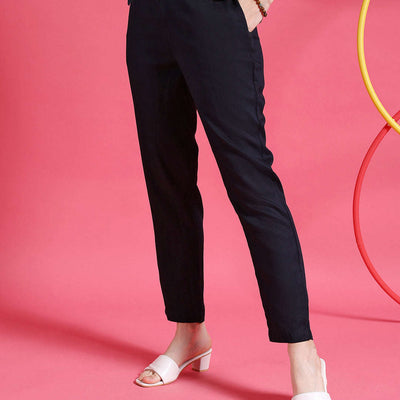 Women Solid Trouser